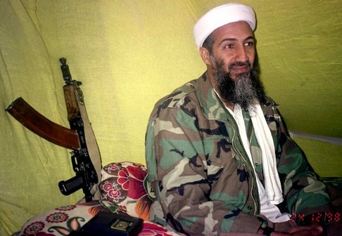 Osama Bin Laden finally his. Osama Bin Laden, finally his